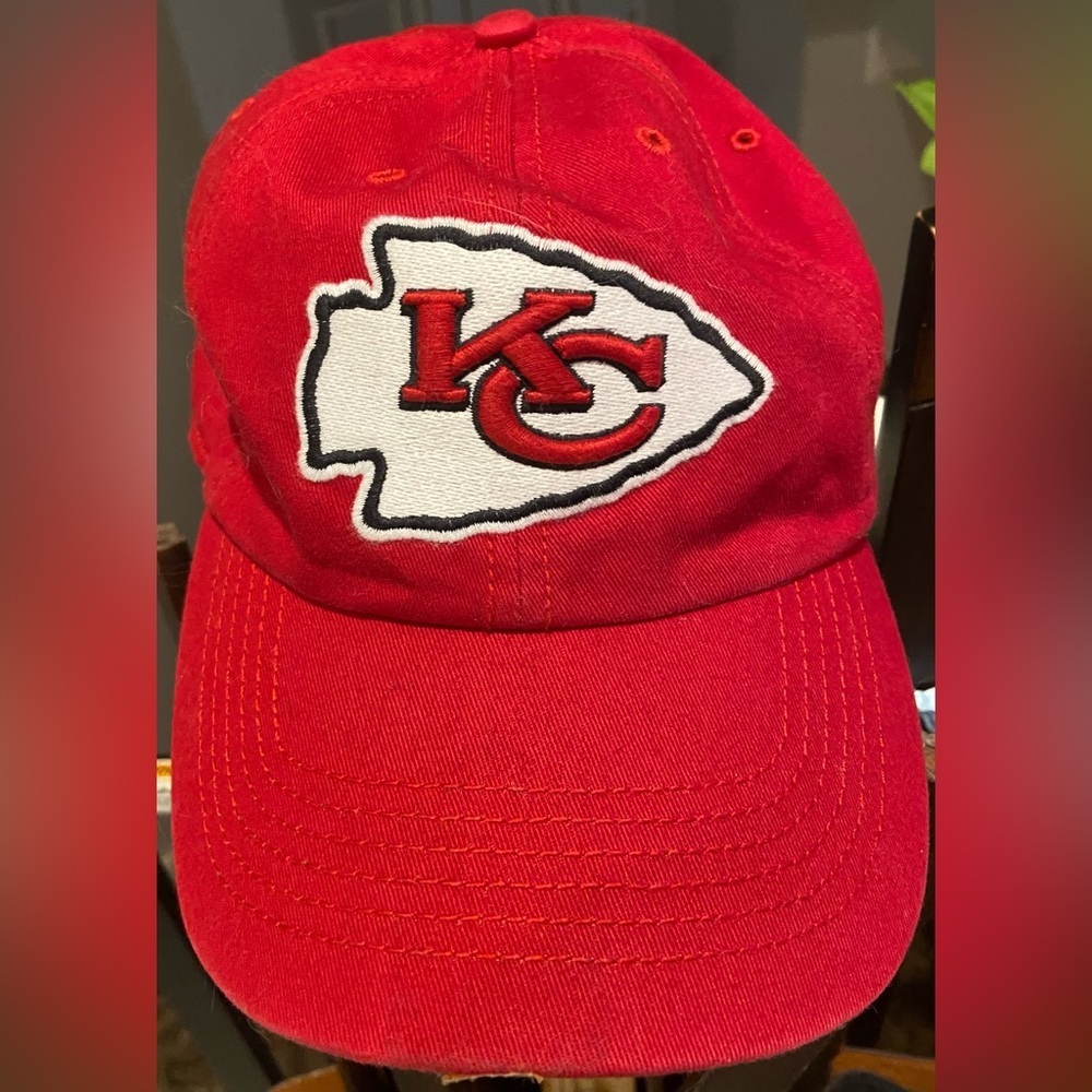 KANSAS CITY CHIEFS 47 BRAND FITTED SIZE XL HAT CAP NWT